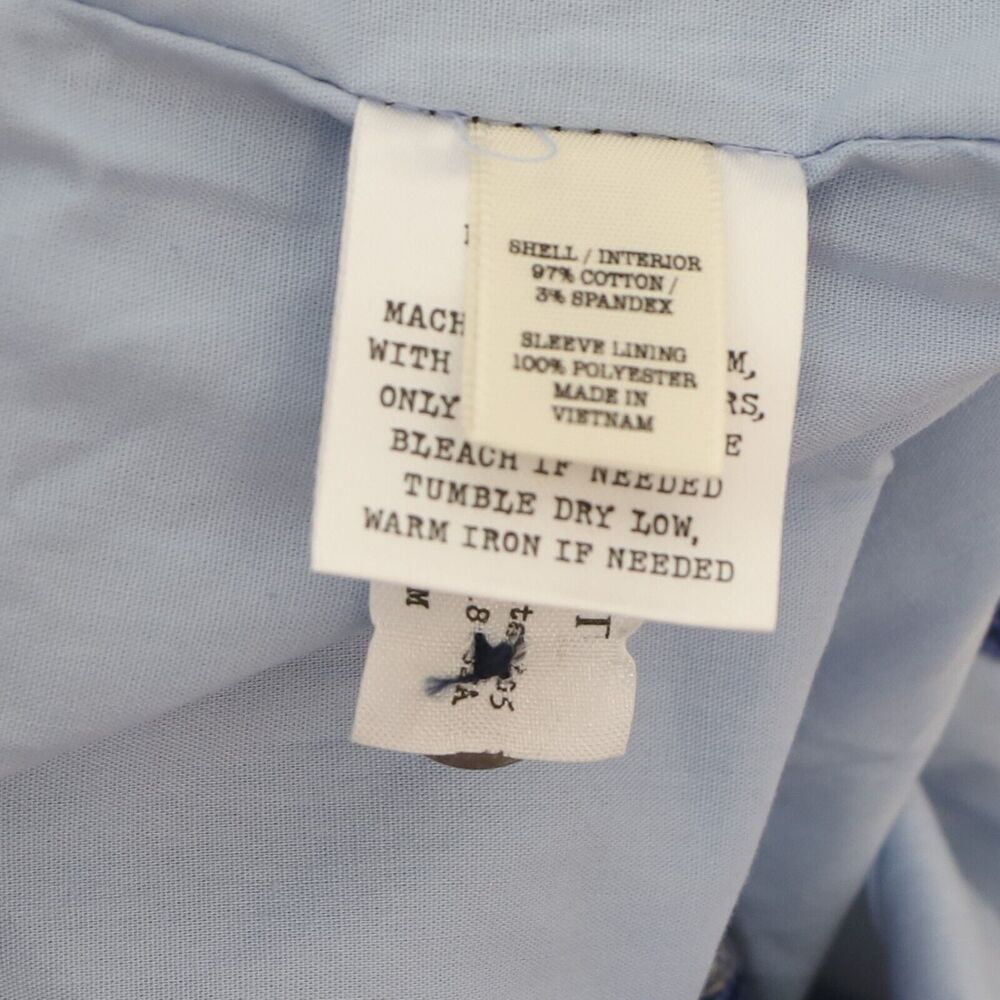 Construct Lined Plaid Shirt S Shacket Cotton Butt… - image 5